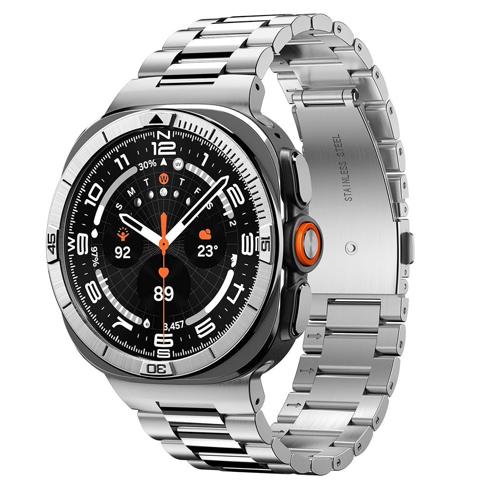 Рамка за защита Spigen Tune Pilot за Samsung Galaxy Watch Ultra2, сребриста ACS11616