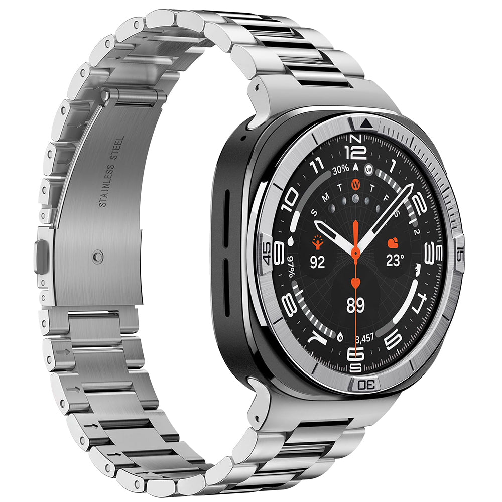Рамка за защита Spigen Tune Pilot за Samsung Galaxy Watch Ultra2, сребриста ACS11616