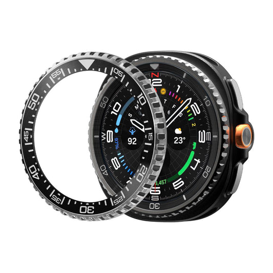 Рамка за защита Spigen Tune Pro Diver за Samsung Galaxy Watch8 Classic, Черна