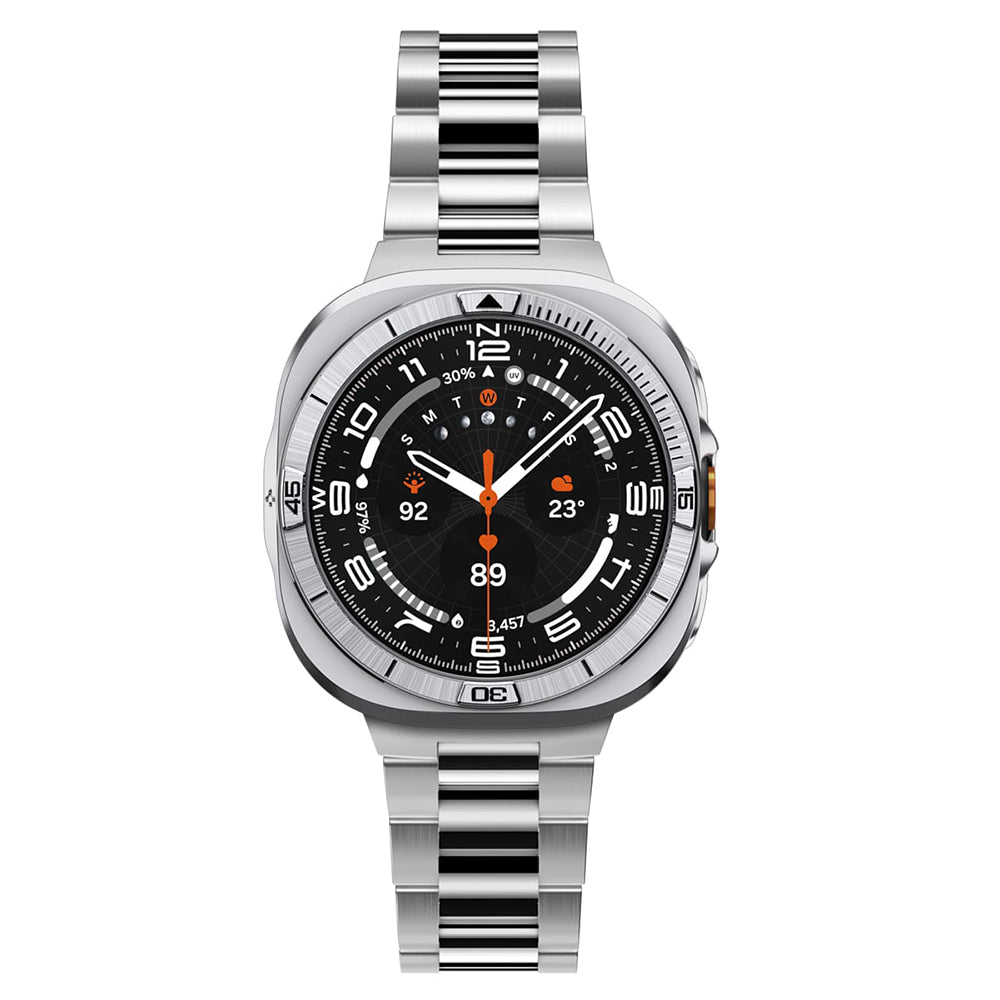 Рамка за защита Spigen Tune Pro Pilot за Samsung Galaxy Watch Ultra2, сребриста ACS11618