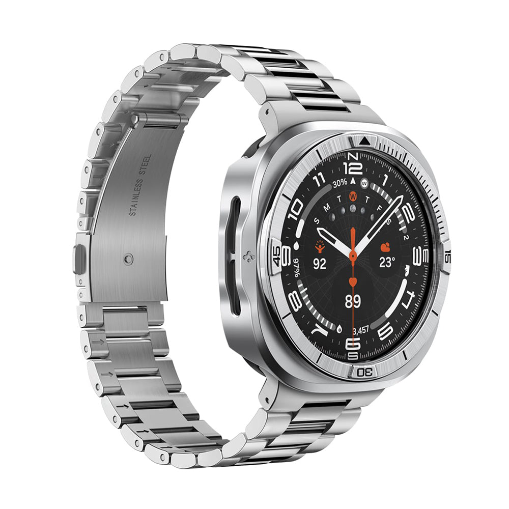 Рамка за защита Spigen Tune Pro Pilot за Samsung Galaxy Watch Ultra2, сребриста ACS11618