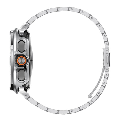 Рамка за защита Spigen Tune Pro Pilot за Samsung Galaxy Watch Ultra2, сребриста ACS11618