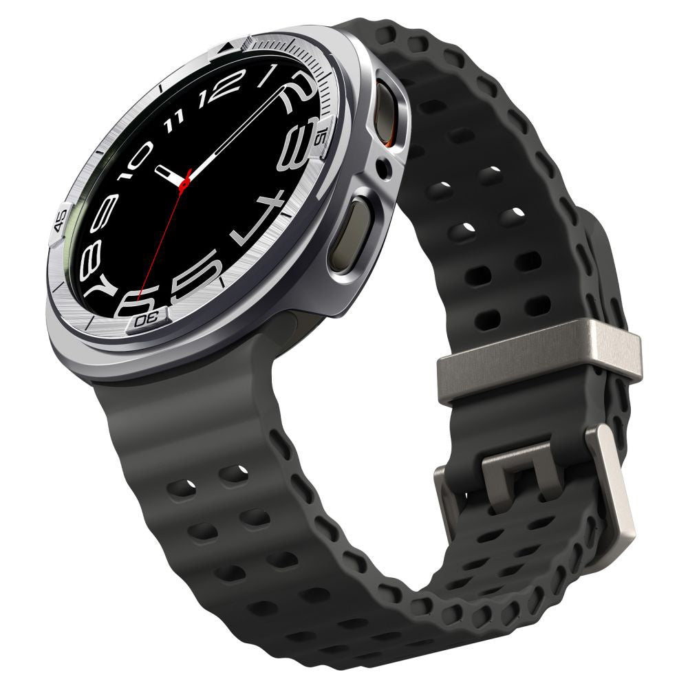 Рамка за защита Spigen Tune Pro Pilot за Samsung Galaxy Watch8 44mm, Сребриста