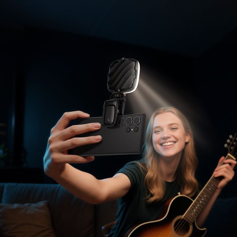 Selfie Light HOCO K29, Универсален, Черен