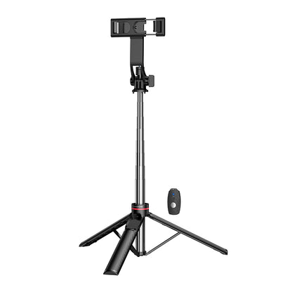 Селфи стик Bluetooth Borofone BY15 Throne, 4.5 инча - 7 инча, Черен