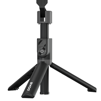 Selfie Stick Bluetooth BWOO BO-ZP14, Universal, Black
