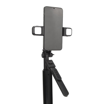 Selfie Stick Bluetooth Techsuit K30S, Универсален, Черен