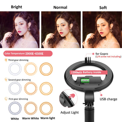 Селфи стик Bluetooth Techsuit L07, Универсален, Черен