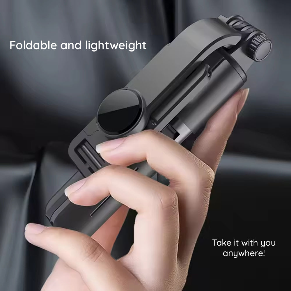 Selfie Stick Bluetooth Techsuit L10, Универсален, Черен