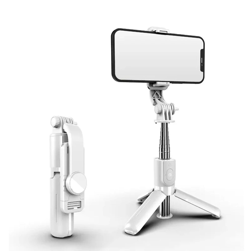 Селфи стик Bluetooth Techsuit L11, Универсален, Черен