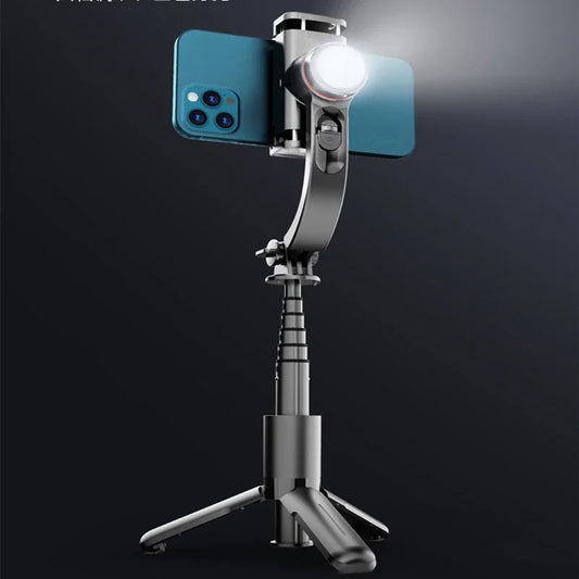 Селфи стик Bluetooth Techsuit L18sMini, Универсален, Черен