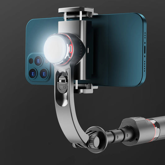 Selfie Stick Bluetooth Techsuit L19s, Универсален, Черен