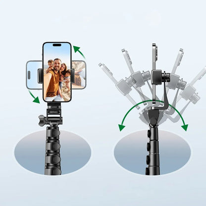 Селфи стик Bluetooth UGREEN LP680, Универсален, Черен