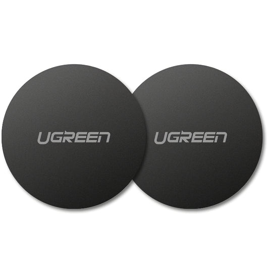 Метален стикер UGREEN, Комплект 2 Броя, Черен
