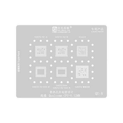 Сита BGA Amaoe за CPU Qualcomm QU1-8 Series