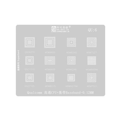 Сита BGA Amaoe за CPU Qualcomm QU1-8 Series