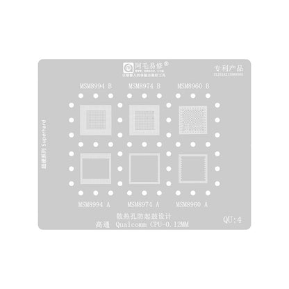 Сита BGA Amaoe за CPU Qualcomm QU1-8 Series