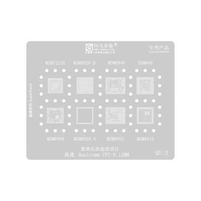 Сита BGA Amaoe за CPU Qualcomm QU1-8 Series