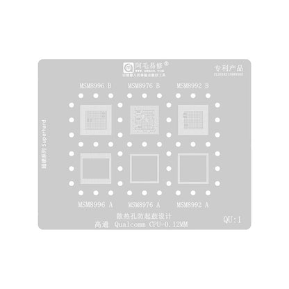 Сита BGA Amaoe за CPU Qualcomm QU1-8 Series