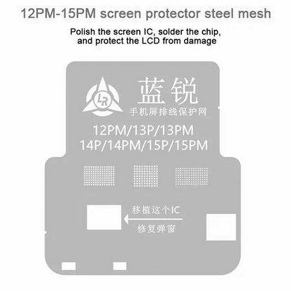 Сита BGA Lanrui за Apple iPhone 11 - 15 Series