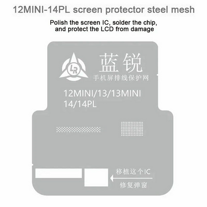 Сита BGA Lanrui за Apple iPhone 11 - 15 Series