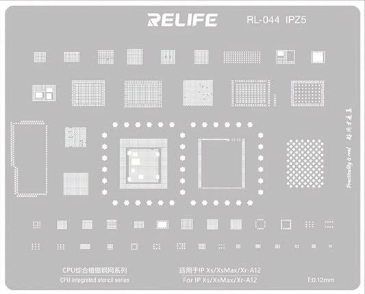 Relife RL-044 IPZ5 BGA Screen for Apple iPhone XS / XS Max / XR, CPU