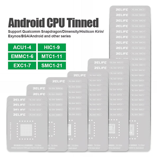 Сита BGA Relife RL-044 за CPU Android