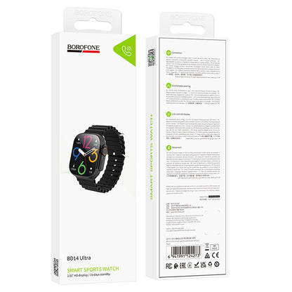 Smartwatch Borofone BD14 Ultra Call, Черен