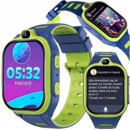 Смартчасовник Forever Kids Boost KW-530 Call, Син