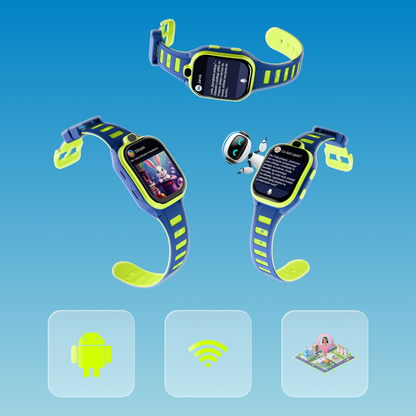 Смартчасовник Forever Kids Boost KW-530 Call, Син