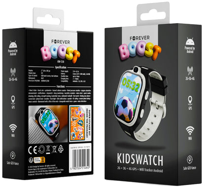 Смартчасовник Forever Kids Boost KW-530 Call, Черен