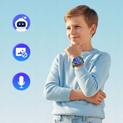Смартчасовник Forever Kids Boost KW-530 Call, Син