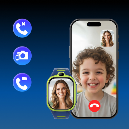 Смартчасовник Forever Kids Boost KW-530 Call, Син