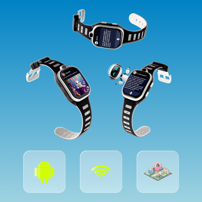 Смартчасовник Forever Kids Boost KW-530 Call, Черен
