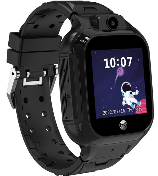 Смартчасовник Forever KW-320 Kids Call See Me! 3, Черен