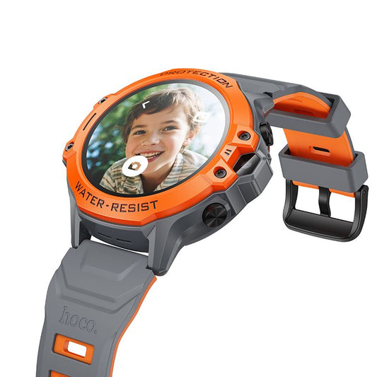 Smartwatch HOCO Y107 Kids Call, Оранжев