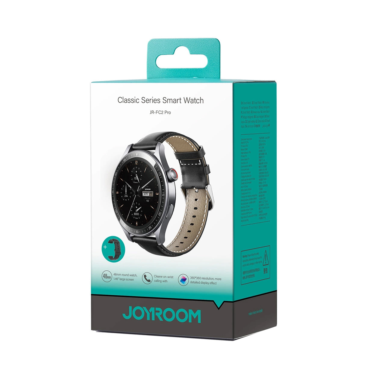 Smartwatch Joyroom JR-FC2 Pro Call, Сив