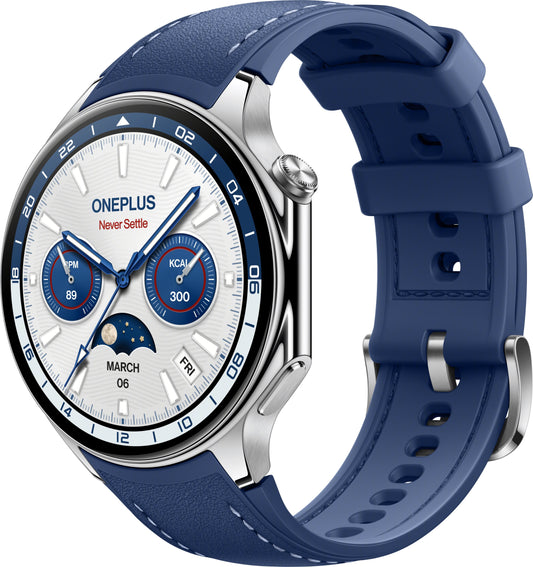 OnePlus Watch 2 смарт часовник, син 