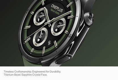 Smartwatch OnePlus Watch 3, 46mm, Green, Refurbished 5491100341