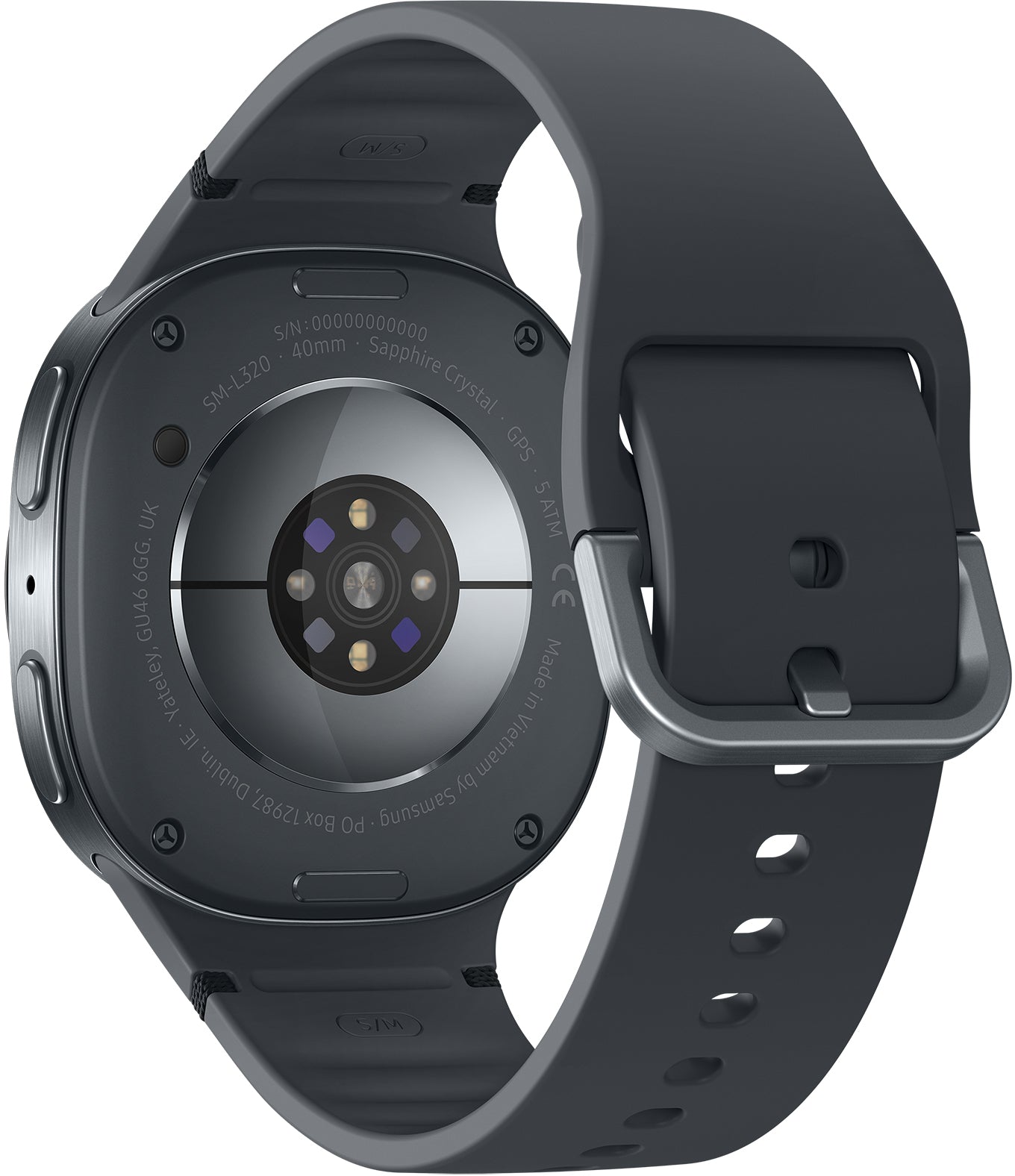 Смартчасовник Samsung Galaxy Watch8, 40мм, LTE, Черен, Пререгистриран SM-L325FDAAEUE