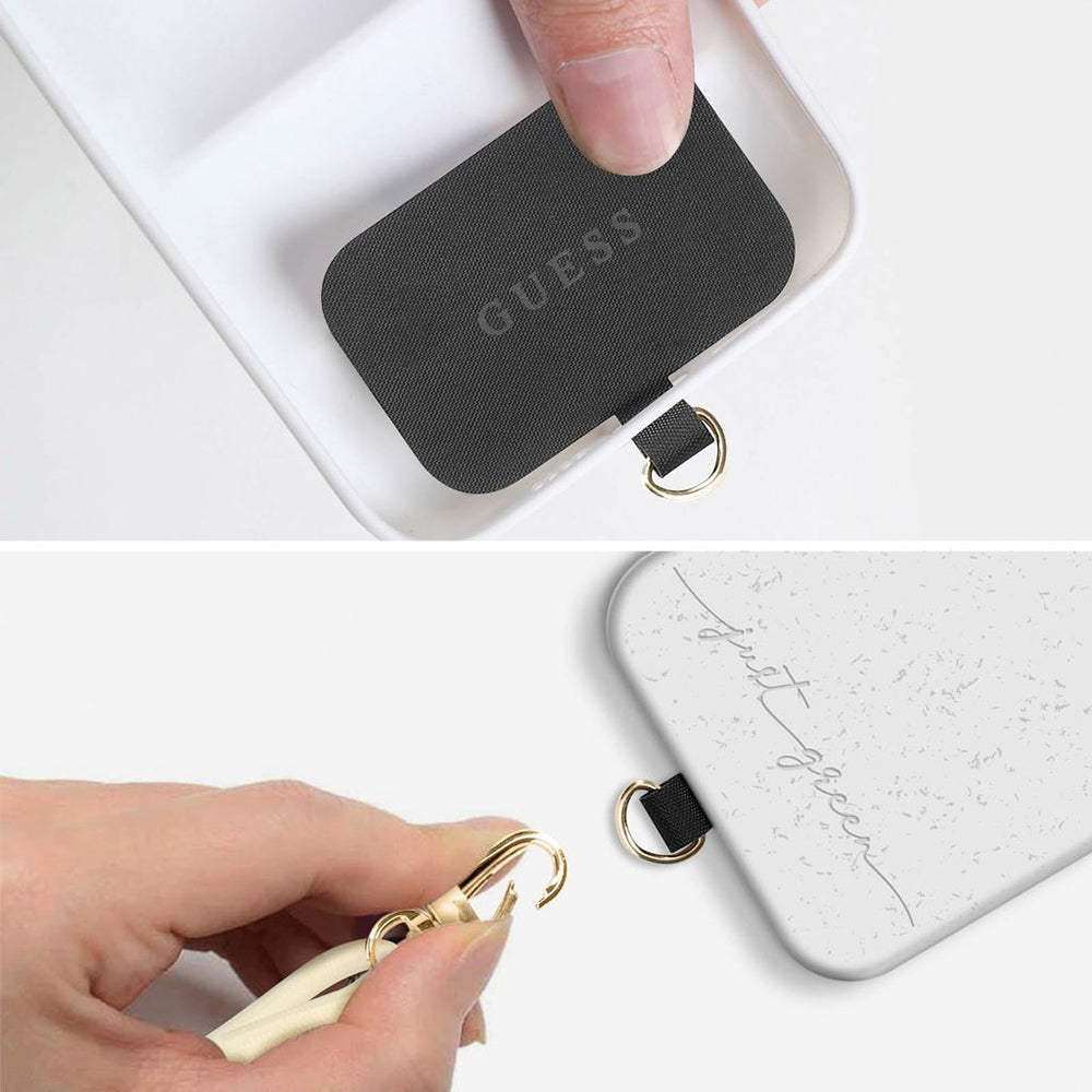 Връзка за телефон Guess Crossbody, Универсална, Бежова