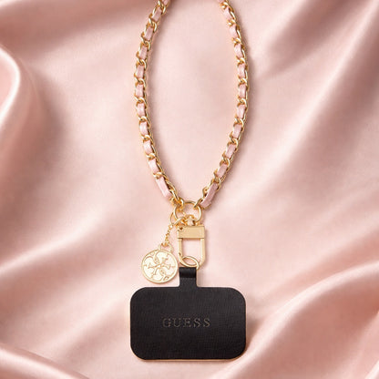 Връзка за телефон Guess Saffiano 4G Charm, Черен