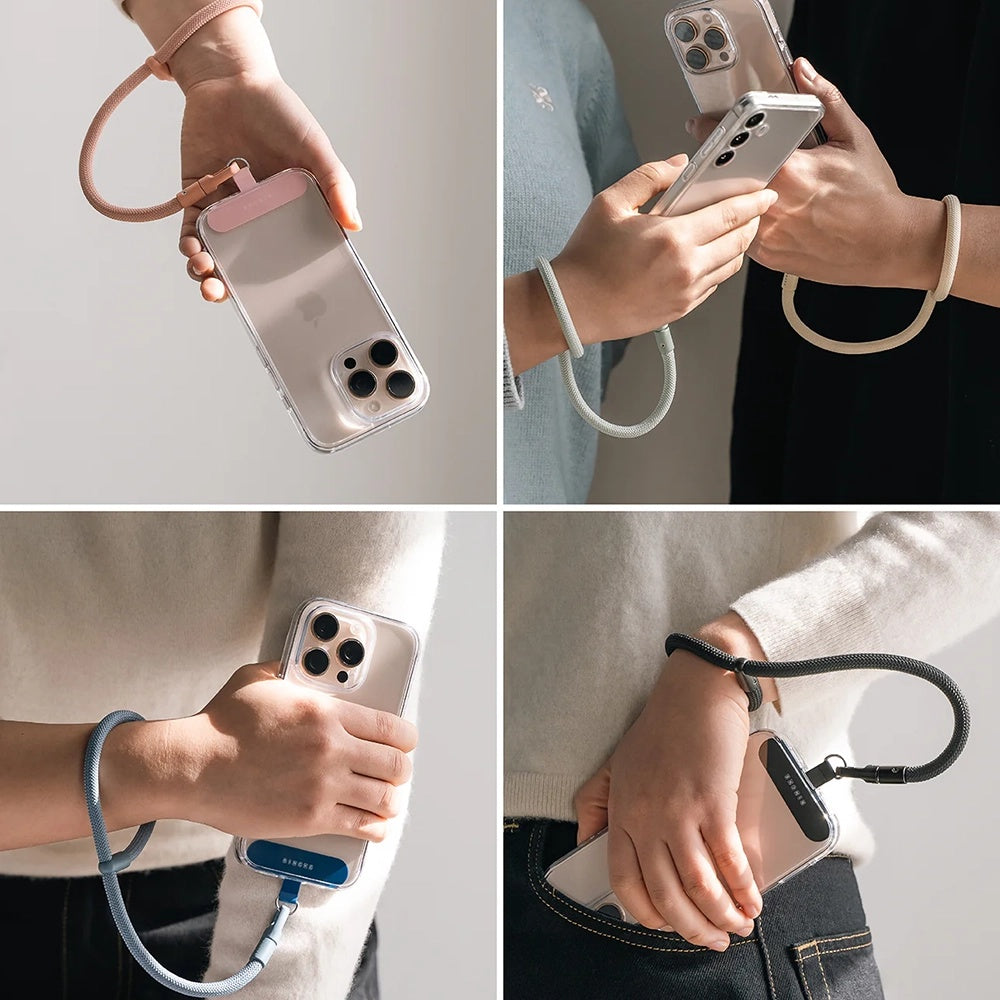 Ringke Link Flow P-Type Phone Lanyard, Brown