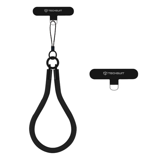 Връзка за телефон Techsuit RWS2-03, Черен