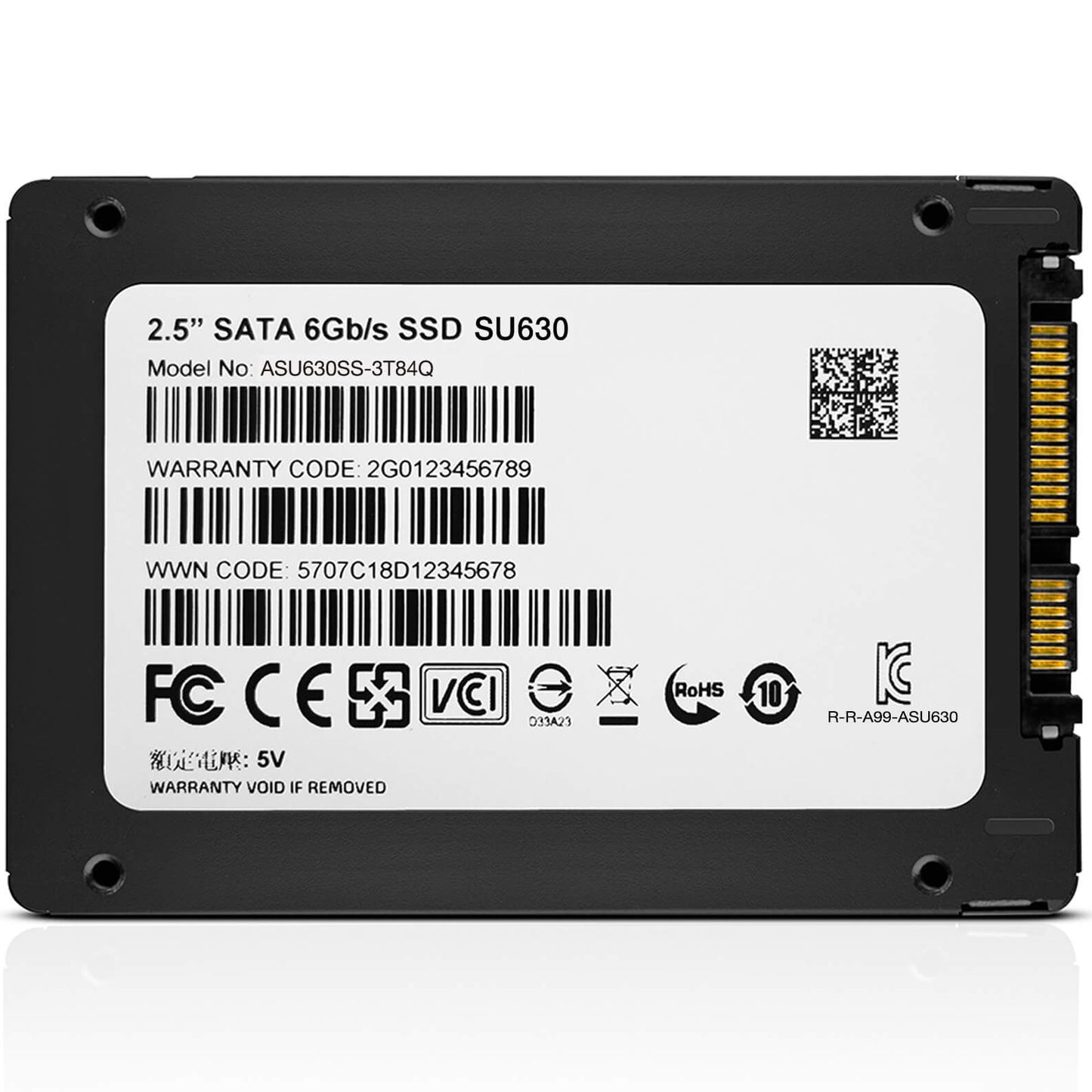 Твърдотелен диск (SSD) Adata SU630, 2,5-инчов, 240GB, SATA III ASU630SS-240GQ-R 