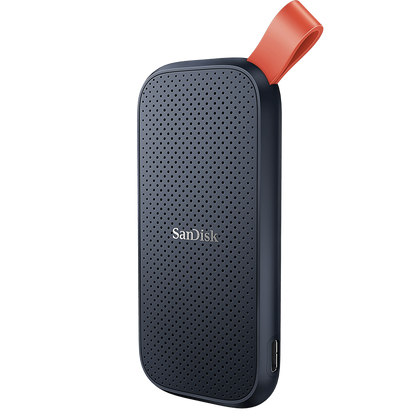 Solid State Drive (SSD Extern) SanDisk, 2TB, Черен SDSSDE30-2T00-G26