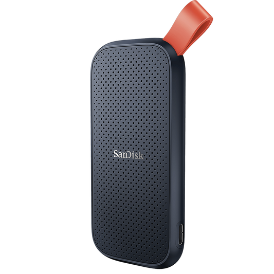 Solid State Drive (SSD Extern) SanDisk, 2TB, Черен SDSSDE30-2T00-G26