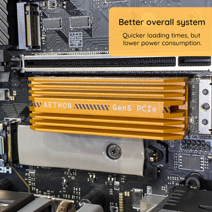 Solid State Drive (SSD) Dato Ares Aethon, NVME M.2, PCIe Gen5x4, 2TB, Черен ARSAT-2TB