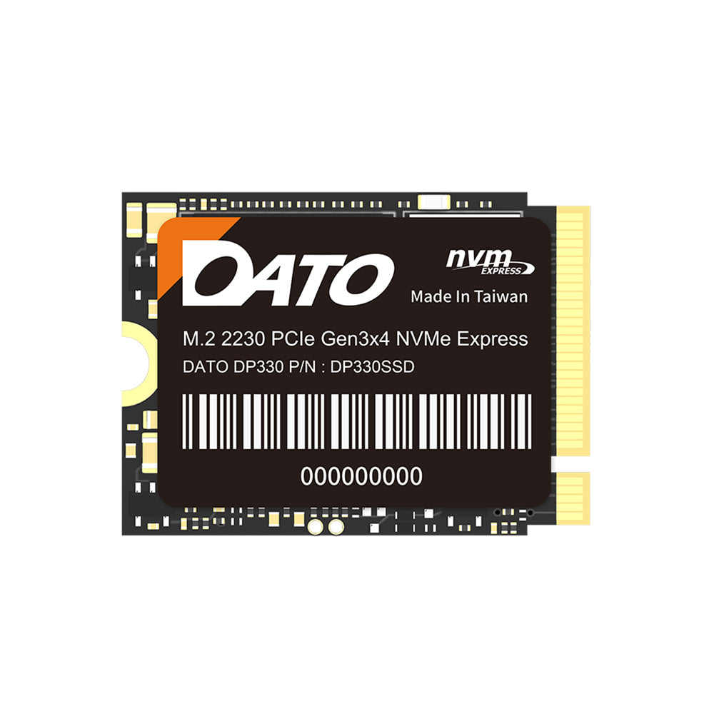 Solid State Drive (SSD) Dato DP330, NVME M.2 2230, PCIE Gen3x4, 2TB, Черен DP330SSD-2TB