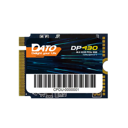Solid State Drive (SSD) Dato DP430, NVME M.2 2230, PCIE Gen4x4, 1TB, Черен DP430SSD-1TB